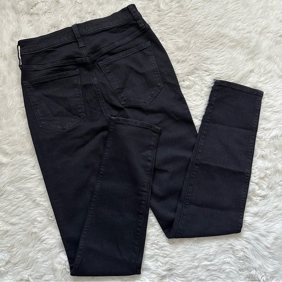 Madewell Jeans 10" High-Rise Skinny Stretch Black 25 NWT New - Picture 4 of 12